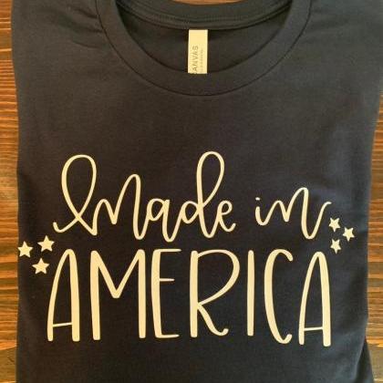 Made In America.summer Shirts.independence Day...