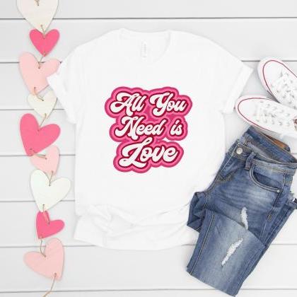 All You Need Is Love. Valentines Day Raglan...