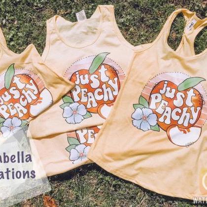 Just peachy. Next level tank. Bella..