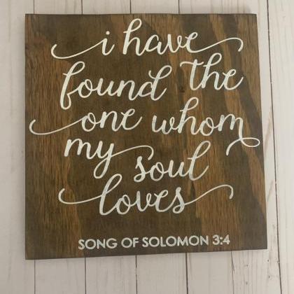 I Have Found The One Whom My Soul Loves. Song Of..