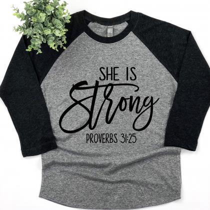 She Is Strong. Proverbs 31:2.pray.faith.christian...