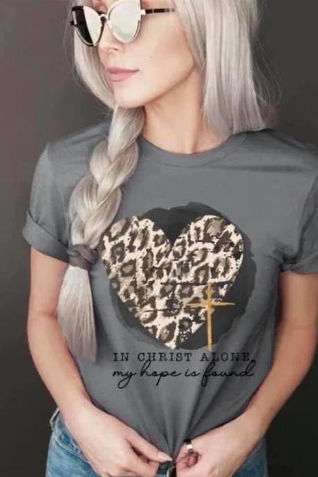 In Christ Alone My Hope Is Found. Light In The Darkness. God.church Shirt.bella Canvas Screen Print. Shipping