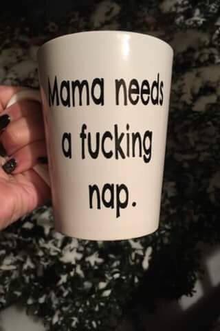 Mama Needs A Fucking Nap. Mom Cup. Gift For Mom. Coffee/tea Mug. 11oz.