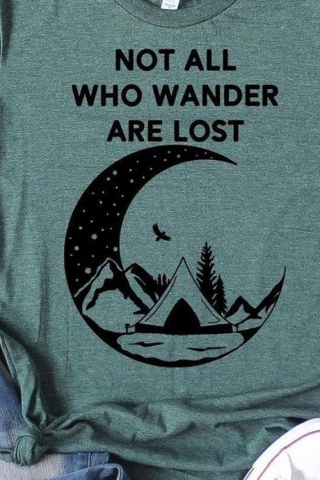 Not all who wander are lost shirt. Faith. Hope. Screen Print Shirt . Church Shirt . Bella Canvas.